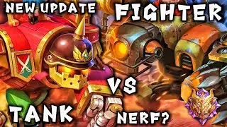 NEW UPDATE JAWHEAD TANK VS JAWHEAD FIGHTER HIGHLIGHTS MLBB