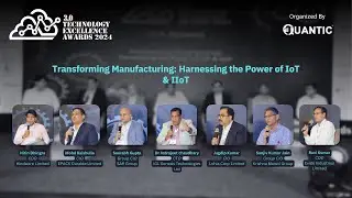 Panel discussion on Transforming Manufacturing: Harnessing the Power of Iot and IIot.