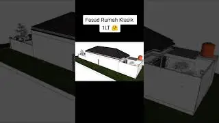 RUMAH KLASIK 1LT ✨ #desainrumah #rumahklasik #rumah1lantai #desain1lantai #konseprumah
