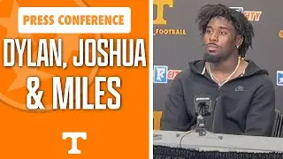 Tennessee Football's Dylan Sampson, Joshua Josephs & Miles Kitselman detail win over Kentucky I GBO