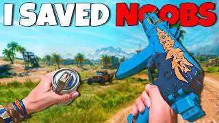 I Saved Noobs From a CHEATER