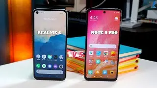 Realme 6 vs Redmi Note 9 Pro - Display,Performance,Camera,Battery,Design & More