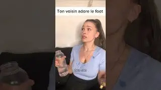 tu regardes un film tranquille et que ton voisin s’énerve devant le match.. tu sais sans regarder 😂