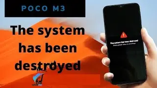 Xiaomi Poco M3 (citrus) system has been destroyed FIX BY UMT
