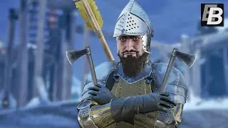 Mordhau Gameplay, Javelin + Throwing Axes Build — The Throw-and-Go Guy