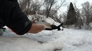 Зимний хариус у Перми.2 дня рыбалки.