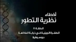 أخطاء نظرية التطور (١١): الطفرة الجينية في ذبابة الفاكهة دروسوفيلا - Mutant Fruit Fly Drosophila