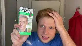 Just For Men Shampoo-In Color H-10 Sandy Blonde Review (on Bleached Hair)