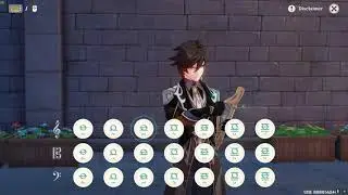Genshin Impact Lyre: Demon Slayer- Kamado Tanjiro no Uta