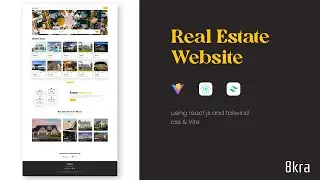React Js And Tailwind css |  Real Estate Website