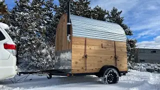 SaltSaun NW Towable Off-Grid Sauna