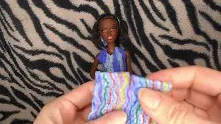 how to make doll clothes easy  no sew no glue   👍❤️😊