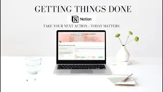 #1 GTD TEMPLATE in Notion - How I organize my life.