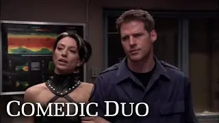 Vala & Cameron being comedic duo and annoy each other for 5 min (Part 1) | Stargate SG-1