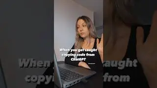 When you copy code… 