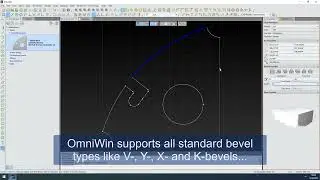 OmniWin - Constructing parts with Bevels | Messer Cutting Systems