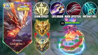 MOSKOV BEST GUIDE TO RANK UP FASTER IN 2024! (BEST TUTORIAL BUILD) RECOMMENDED!!!