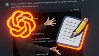 Make A Notepad App With ChatGPT #chatgpt #chatgpttutorial #openai