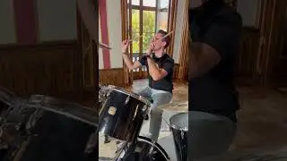 “Easy Lover” on Phil Collins' drum kit! #shorts