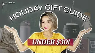 30 HOLIDAY GIFTS Under $30 (The Ultimate BUDGET Gift Guide) | Julie Khuu