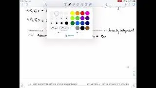 Linear Algebra 2 - 4.2.1 - Orthogonal Bases (Video 1)