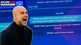 MORE INTERACTION WITH THE PLAYERS IN SOCCER MANAGER 2025