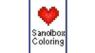 Телефончик где написано Sand box coloring
