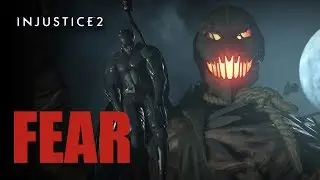 Batman in Trouble - Injustice 2 - Scarecrow Dominates Batman