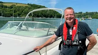 Bringing Greg's new boat home!