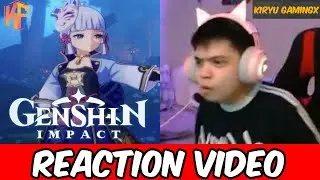 My Reaction to Ayaka's Dance in (Genshin Impact)