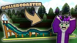 Building The CRAZIEST Roller Coaster in Build a Boat for Treasure!