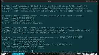 Demonstration of running parallel jobs on TACC HPC Systems