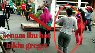 Senam ibu ibu hot abis, warga lain biar ikut mencontoh