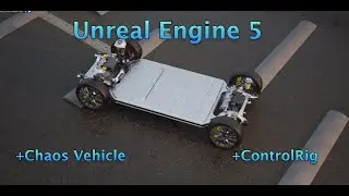 Chaos Vehicle and ControlRig, Chassis in Unreal 5.3 and  - From Plasticity to Cinema4d to Unreal 5.3