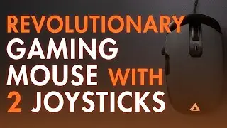 Revolutionary Gaming Mouse with 2 joysticks - LEXIP
