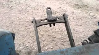 Навеска на Т-40 с НШ-50 (холостой ход).