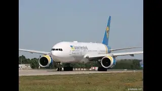 Взлет самолета