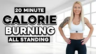 20 Minute Weight Loss & Fat Burn Cardio Workout No Jumping All Standing