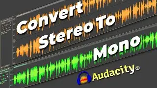 Convert Stereo Track to Mono in Audacity in Tamil