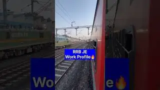 Junior Engineer Work in Railway🔥