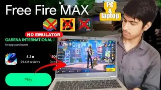 How To Install Free Fire Max In Laptop Without Emulator | Bina Emulator Ke Free Fire Kaise Khele