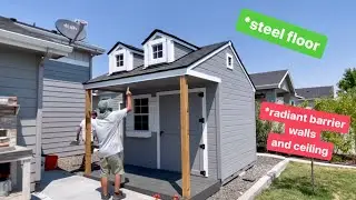 We Built A Custom Shed With Two Dormers… start to finish