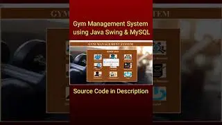 Gym Management System | Java Project 