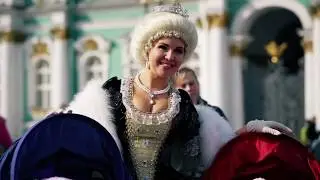 Тизер видео "Шестого Санкт-Петербургского Бала на колесах", Дворцовая площадь 19.09.2019 г.