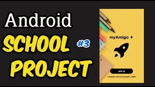 How to create School Co Android Studio me Login signup Kaise bnaye in Hindi