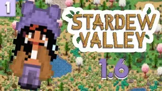 STARDEW VALLEY LIVE🪻Welcome to Hyacinth Farms🪻#1 Getting Started