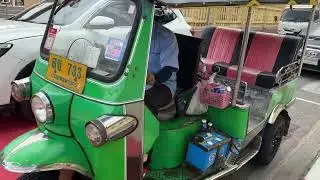Tuk Tuk Tour in Bangkok Thailand || Cheapest way to travel in Bangkok