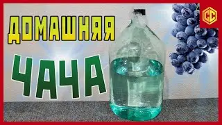 Домашняя ЧАЧА из мезги Саперави. Очень вкусная и ароматная виноградная водочка