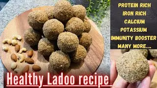 Dry fruits laddoo recipe | लड़ू रेसिपी |Protein rich | Iron rich | Immunity booster laddoo recipe💯