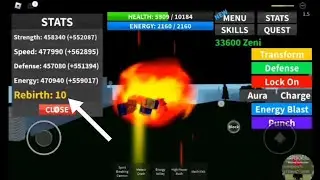 I reached 10 Rebirths in Dragon Blox Ultimate (ROBLOX)